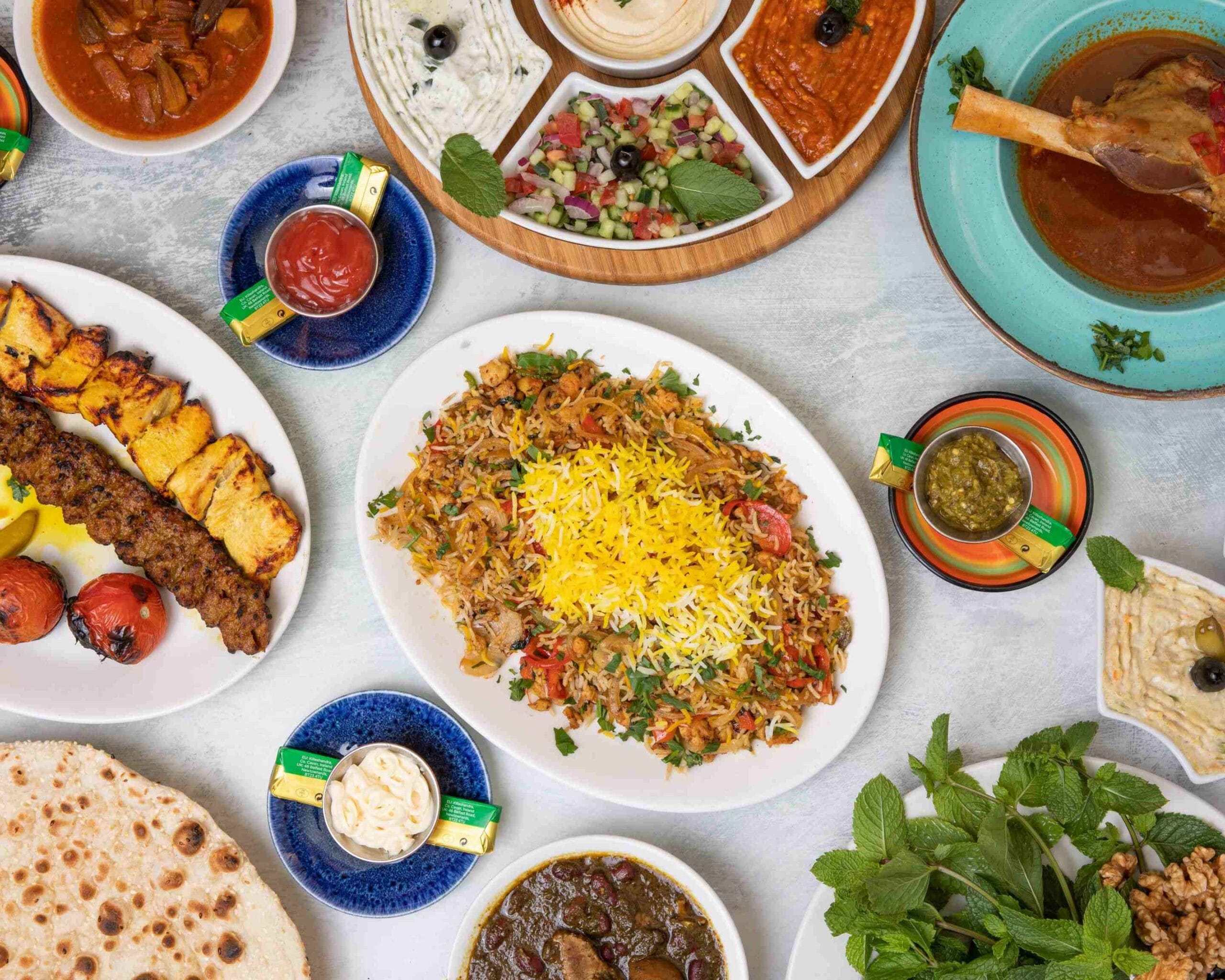 مناسب للشخص النباتي, خيارات خضرية, حلال, خيارات الأطعمة الخالية من الجلوتين